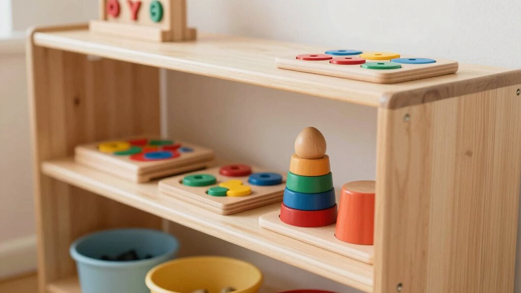 safe eco friendly toddler shelf