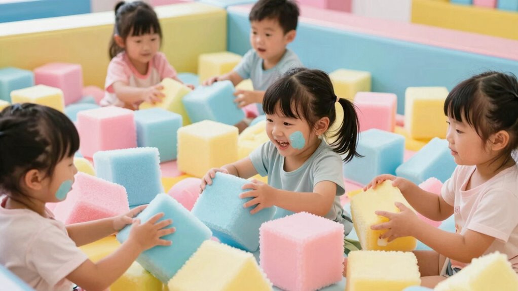 safe foam play for kids