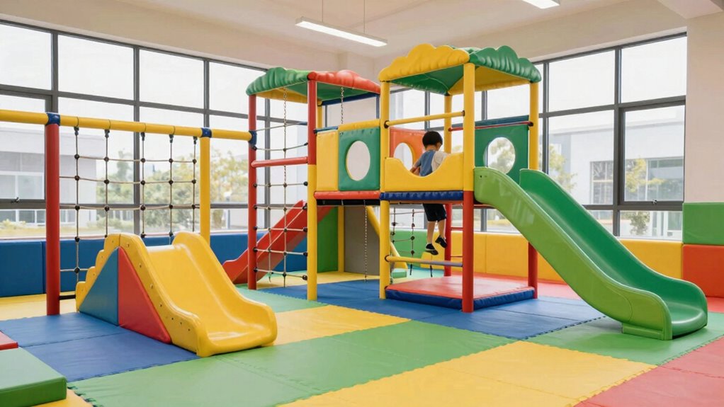 safe sturdy climbing environment