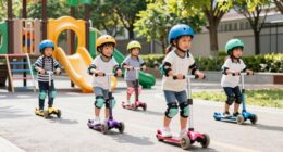 scooters enhance preschool coordination