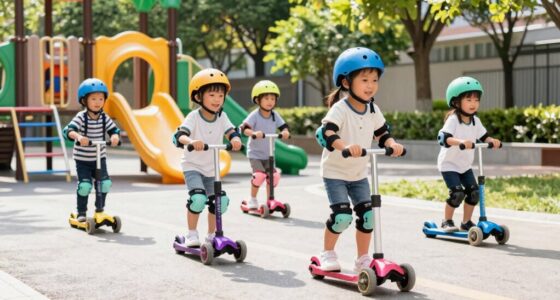 scooters enhance preschool coordination