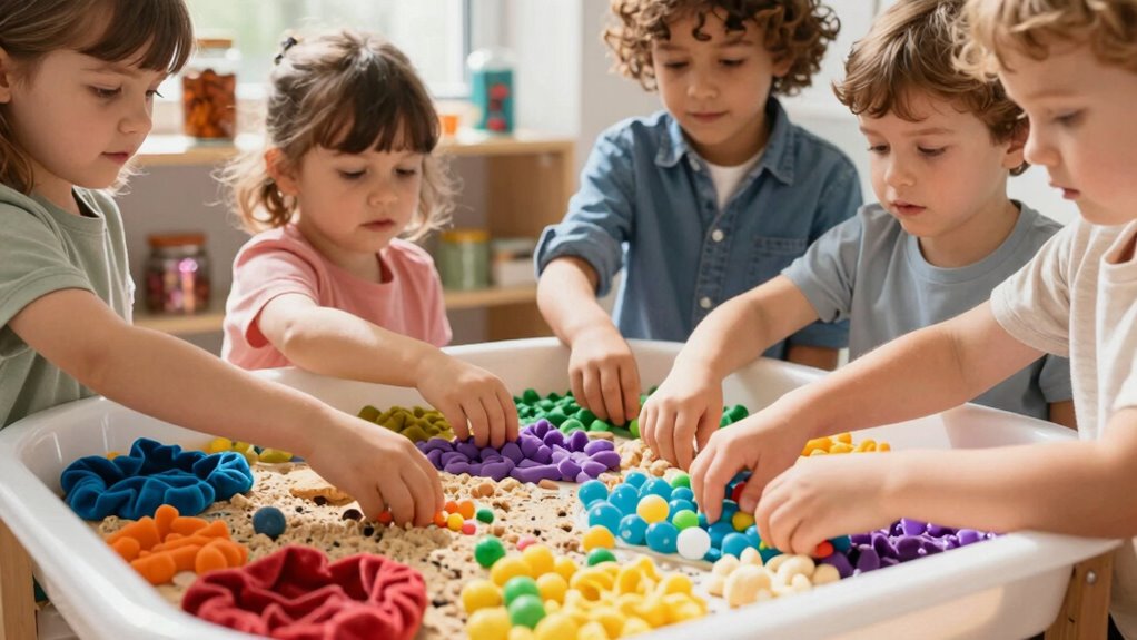 sensory exploration builds neural pathways