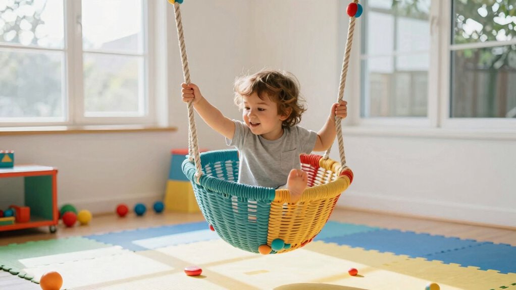 sensory swings enhance body awareness