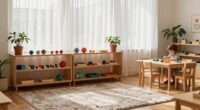 serene organized engaging environment