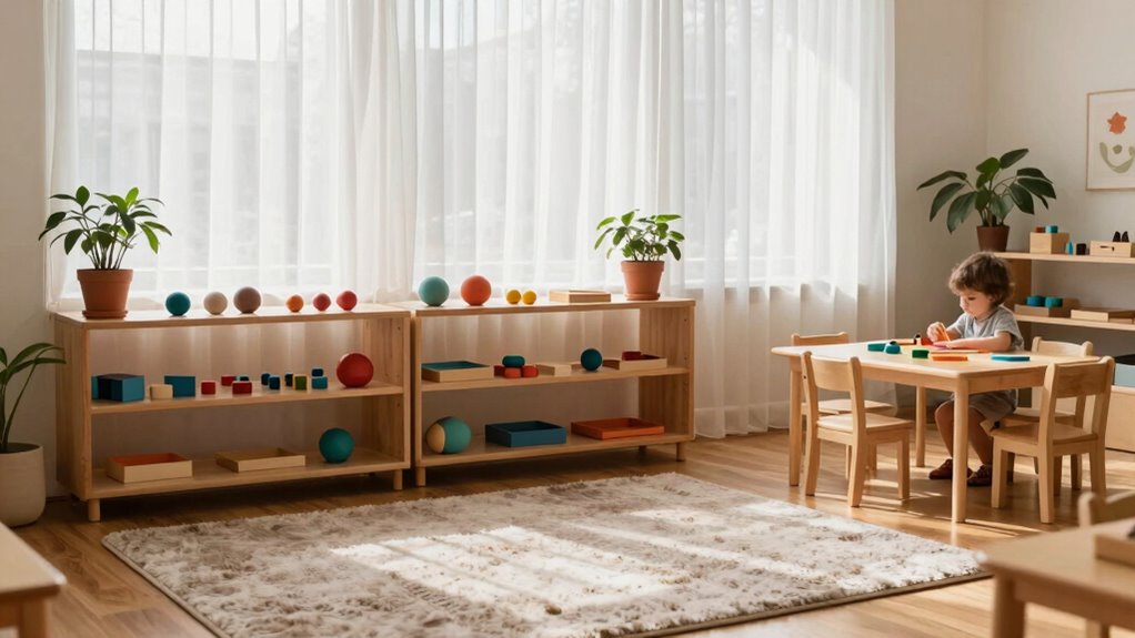 serene organized engaging environment