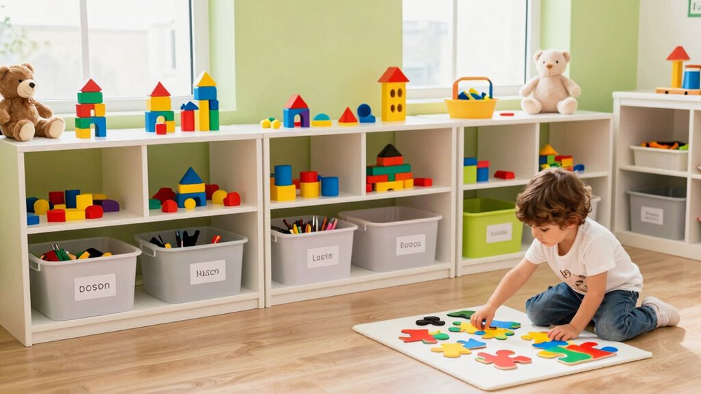 sort toys by skill