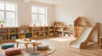 streamlined playroom zone design