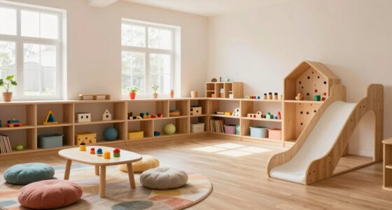 streamlined playroom zone design