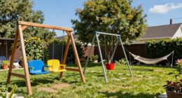 top backyard swing sets