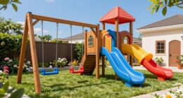 top backyard swing sets