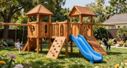 top cedar backyard playsets