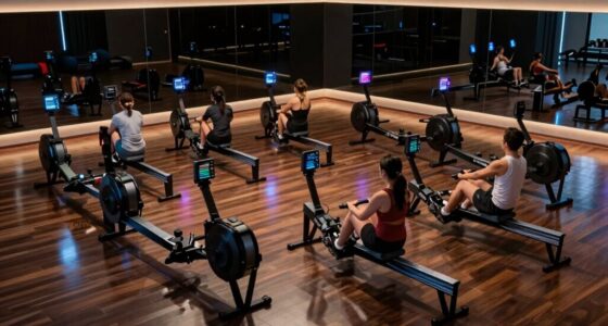 top connected rowing machines