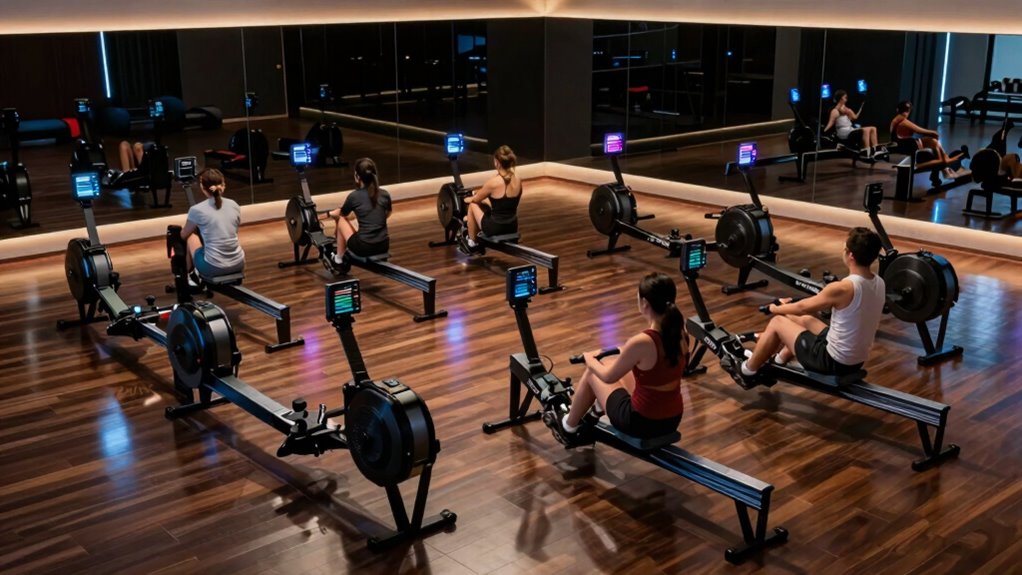 top connected rowing machines