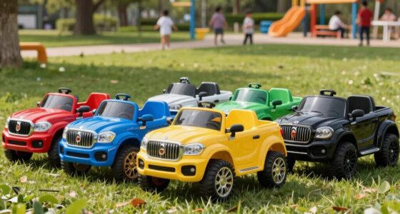 top electric ride on trucks