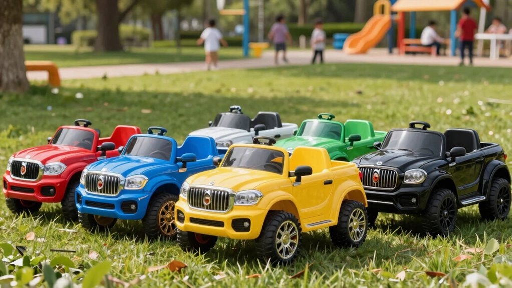 top electric ride on trucks