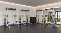 top garage gym racks