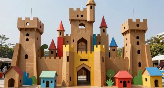 top giant cardboard building kits