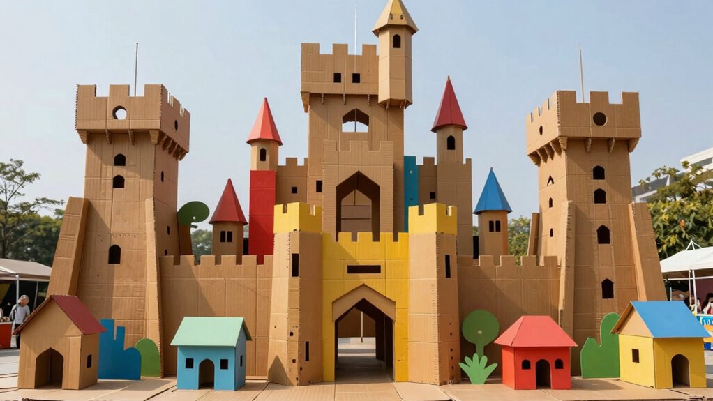 top giant cardboard building kits