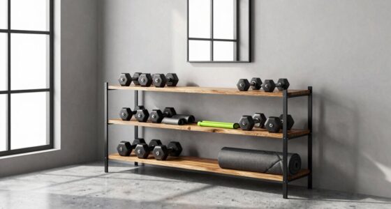 top home gym storage
