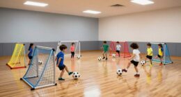top kids indoor soccer goals