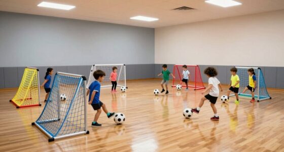 top kids indoor soccer goals
