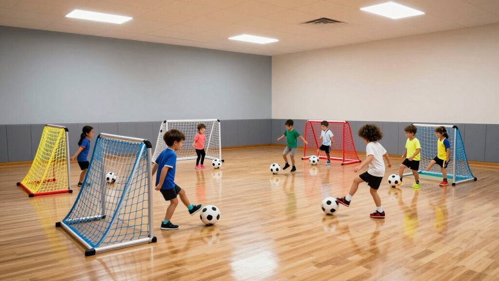 top kids indoor soccer goals