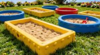 top large kids sandboxes