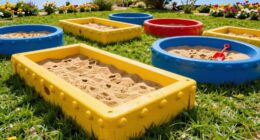 top large kids sandboxes