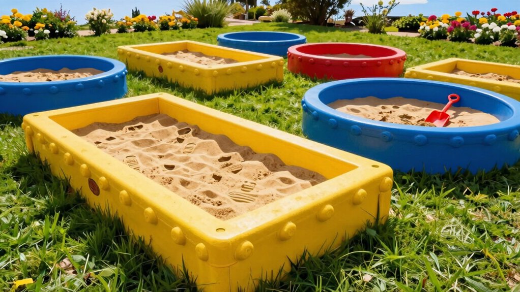 top large kids sandboxes