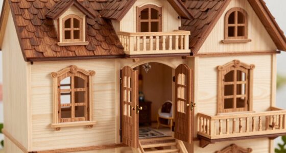 top luxury wooden dollhouses