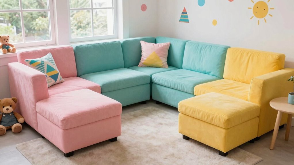 top modular kids play couches