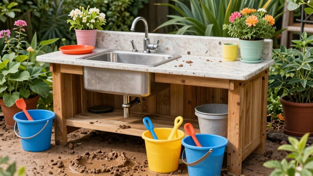 top mud kitchen sinks