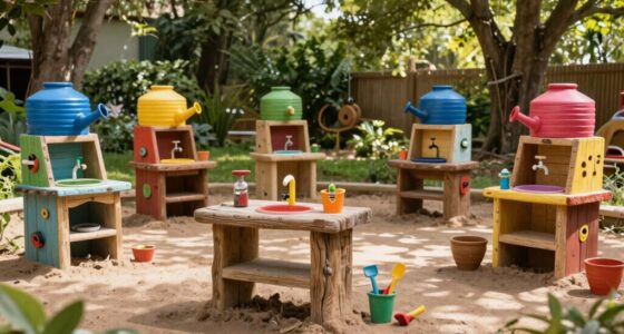 top mud kitchen water tanks