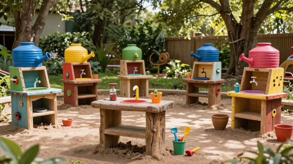 top mud kitchen water tanks