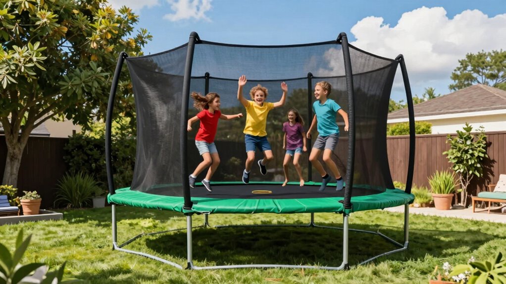 top outdoor family trampolines