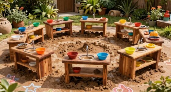 top outdoor mud kitchen selections