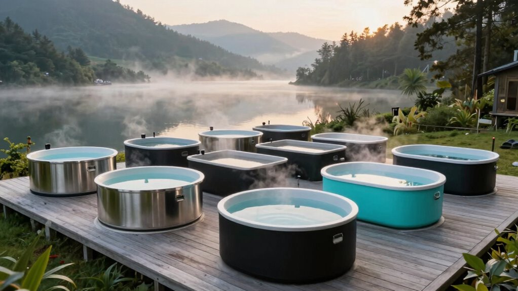 top portable cold plunge tubs