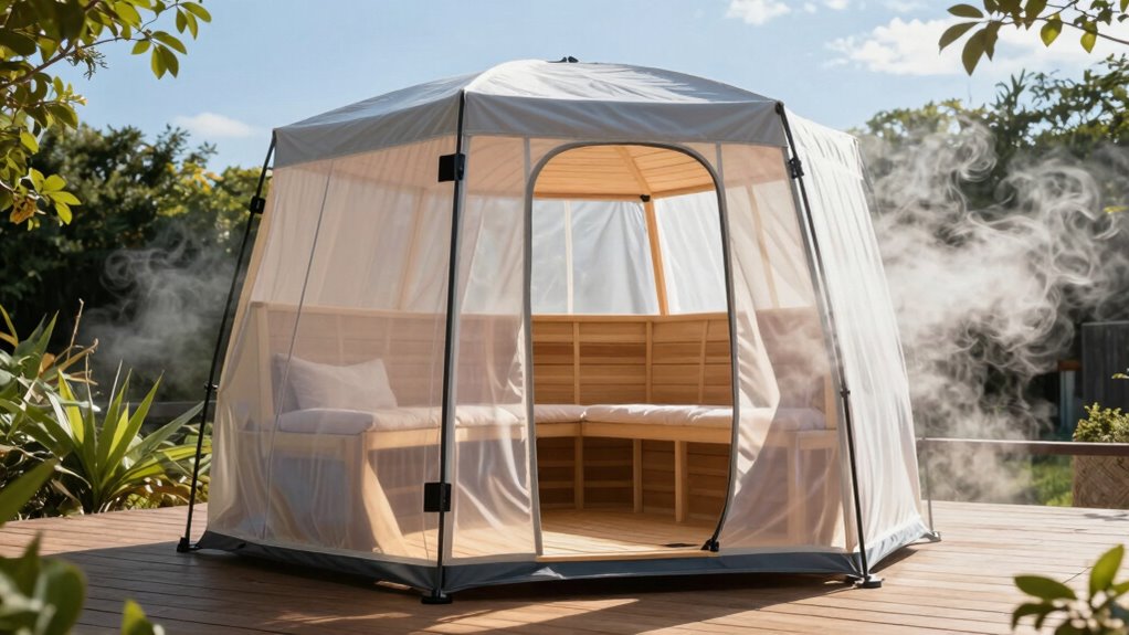 top portable sauna tents