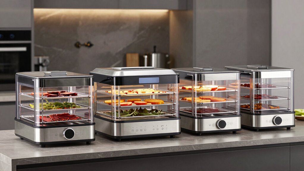 top stainless steel dehydrators