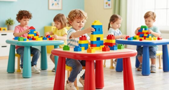 top toddler building block tables