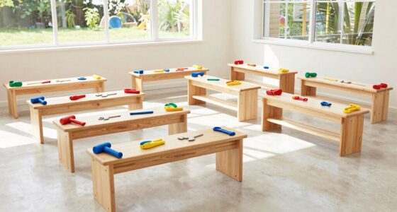 top toddler wooden tool benches