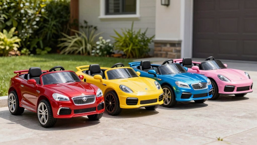 top two seater ride on cars