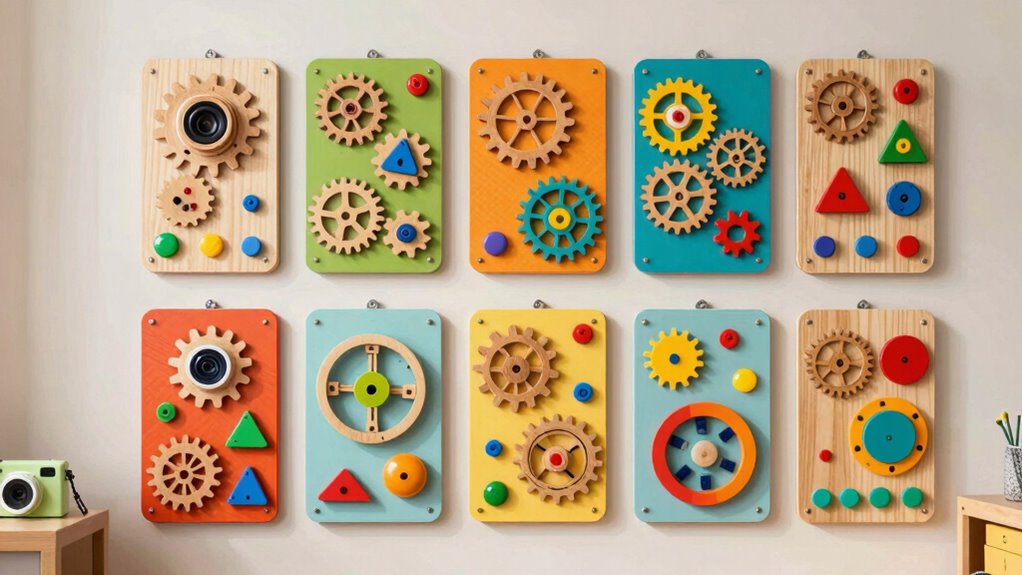 top wall mounted busy boards