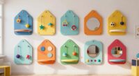 top wall mounted play gyms