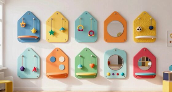 top wall mounted play gyms