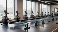 top water rowing machines