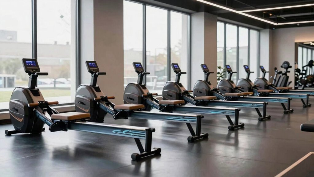 top water rowing machines