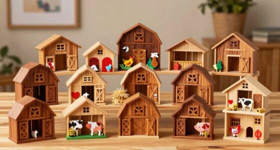 top wooden animal barns