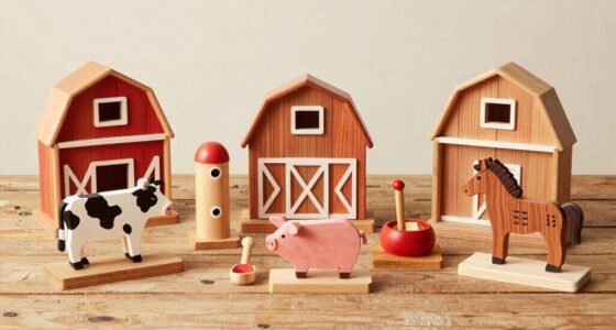 top wooden farm sets