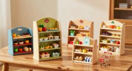 top wooden grocery playsets